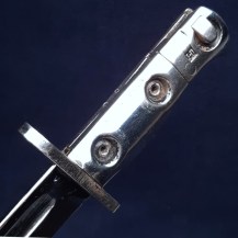 British L1A4 Bayonet by Hopkinson, Chromed Parade Order 4